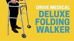 Drive Medical Deluxe Folding Walker Assembly & Demonstration