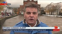 Northern Ireland floods: Residents told not to go out as Newry canal bursts banks