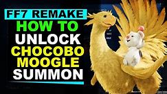 Final Fantasy 7 Remake - How to Get Chocobo & Moogle Summon Materia