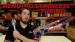 How to Bend Stainless Tubing