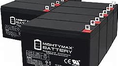 Mighty Max Battery 12V 9AH SLA Replacement Battery for XP10000E Generac Electric Portable Generator - 8 Pack