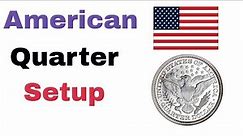 How to set up American Quarters in coin acceptor