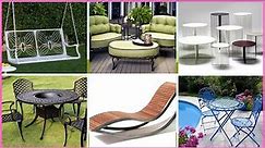 50+ Outdoor Metal Furniture Ideas 2021 - Metal garden furniture ideas