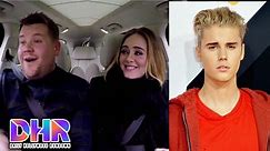 Adele SLAYS Carpool Karaoke - Justin Bieber Nearly KILLED In Bicycle Accident (D