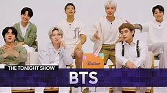 BTS Dishes on Touring and Working with Ed Sheeran | The Tonight Show Starring Jimmy Fallon