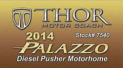 2014 Thor Palazzo 36.1 Class A Diesel Motor Home