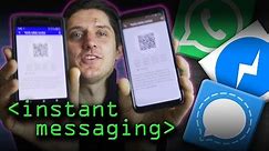 How Signal Instant Messaging Protocol Works (& WhatsApp etc) - Computerphile