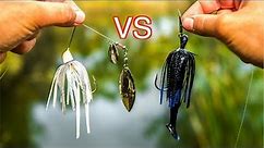 Spinnerbait VS Chatterbait Fishing Challenge!!! (Surprising Result!)