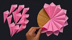 Beautiful Paper Wall Hanging | Paper Craft For Home Decoration | Wall Decor | DIY Paper Wall Mate