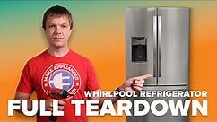 Easily Disassemble Your Whirlpool French Door Refrigerator: Step-by-Step Guide