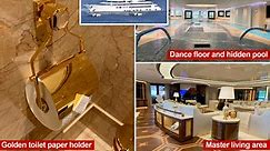 Inside Putin’s $700M yacht, complete with gold toilet paper holder