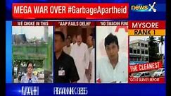 AAP and BJP start delhi cleanup amid blame game