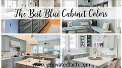 The Best Blue Kitchen Cabinet Paint Colors (33 Gorgeous Shades in Real Homes!)