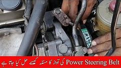 Power Steering Belt Problem | How to Remove Belt Noise | Pak Autos