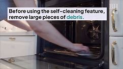 How to Use the Self-Cleaning Oven Function Correctly