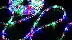 Bebrant LED Rope Lights Battery Operated String Lights-40Ft 120 LEDs 8 Modes Outdoor Waterproof Fairy Lights Dimmable/Timer with Remote for Camping Party Garden Holiday Decoration