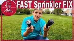 How to Fix Sprinkler Head: Repair, Replace, Adjust Pop Up Sprinkler