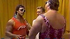 Dance Contest - Big Bubba vs Rocky Johnson (9-26-87) Classic Memphis Wrestling