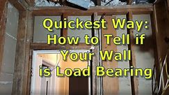 How to Tell if Your Wall is Load Bearing
