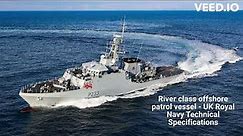 UK Royal Navy - River class offshore patrol vessel