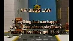 Night Flight - HEY, KIDS! It's MR. BILL'S SAFETY TIPS...