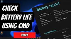 How To Check Battery Health Of Any Laptop Without Using Software [EASY]