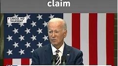 Biden makes two more bizarre claims about his past #shorts