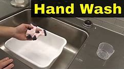 How To Hand Wash Clothes PROPERLY-Full Tutorial