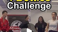 YouTuber MASTER HAN TV 전설의발차기 on Instagram: "&#x1f94b;4 bottles kick challenge full version &#x1f94b;물병 4개 발차기 챌린지 풀버젼 Good job team &#x1f44d; 1. Lexie @allitigio &#x1f947; 2. Sabrina @sabababaroo &#x1f948; 3. Matilda @mati.pez &#x1f949; 4. Tianxing 4th place &#x1f44f; 5. Raeann @raeannsaberon 5th place &#x1f44f; &#x1f914; Which friends you want to try this challenge with? &#x1f4f2; Let me know your thoughts by commenting below. &#x1f46f;And sharing this video with your friends. #waterbottle #물병