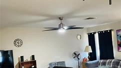 After buying our new home we replaced the low hanging ceiling fan. Now randomly the light will come on and the fan stop working. The only way to adjust the fan is the remote and yes its high up away from children. Also the previous owner to our new home did passway in a hospital not here, and we’ve been told she was a sweet lady. What do yall think? Crapy fan wiring or a paranormal ? #paranormal #spooky #isitaghost #randomthings #ghost