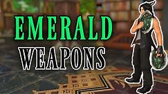 All Emerald Extreme Trial Weapons (FFXIV Patch 5.4)