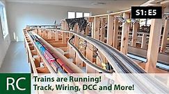S1: E5: Tracklaying, Wiring, DCC and More!