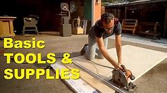 2023 guide to all the TOOLS and SUPPLIES you need to start a woodworking hobby