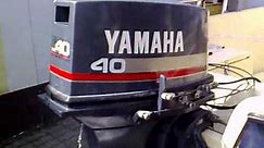 Yamaha 40 hp outboard motor 1994r. 2 stroke (dwusuw)
