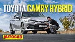 2022 Toyota Camry Hybrid review - Smooth Operator | First Drive | Autocar India