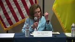 House Speaker Pelosi joins local Ukrainian community leaders to host a roundtable