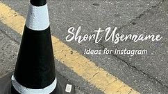short username ideas