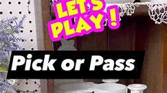 Let’s play! Pick or Pass…. #antiques #antiquestore #vintage #vintagestyle #antiquelamp #foryourpage #fypシ゚viralシ #viral_video #viralreelsfbpage | Glitter and Mason Jars
