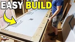 NO SAG VERY STRONG DOOR - Build an Insulated Shed Door (20x30 shop)