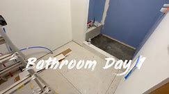 Cabin Build Ep 61: We officially started on the Cabin's Bathroom!