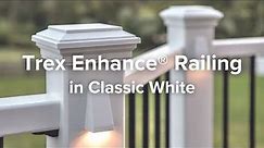 Explore Trex Enhance Railing in Classic White at Home Depot