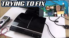 Trying to FIX: PS3 Fat - No Power & Blocked Disc