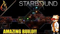 Starbound Epic Space Station Build