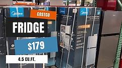 Costco Midea Compact Refrigerator | 2 door, 4.5 cu.ft | $179.99