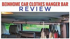 Review Beinhome Car Clothes Hangar Bar Rack