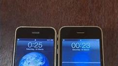 iPhone 2G vs iPhone 3G boot up test #shorts #iphone2g #ios3 #iphone3g #ios4
