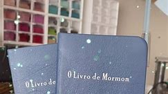 Other company’s don’t bind other languages..😱 We DO! 🥳Look no further for your book binding needs! 🥳 These are pocket size PORTUGUESE Book of Mormon! The PERFECT gift! Need a Spanish set for your missionary? We can do it! We bind mission sets all the time! Order free samples from our website and let’s get started! #alpinecustombookbinding #spanishscriptures #portuguesbook #allbooks #scriptures #bookbinding #bookstagram | Alpine Custom Bookbinding