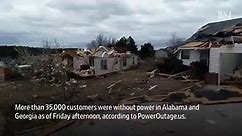 Tornadoes in Southeast U.S. Leave Trail of Damage, Killing at Least Nine