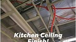 Kitchen Ceiling Finish! @highlight #lledmarketing #customerserviceisourbussiness #WithGodAllThingsArePossible #construction #scaffolding #roofing #houseconstruction #homeimprovement #steelfabrication #housedesign | Dave Cenabre