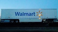 Walmart Truck on Norfolk Southern 206 Train
